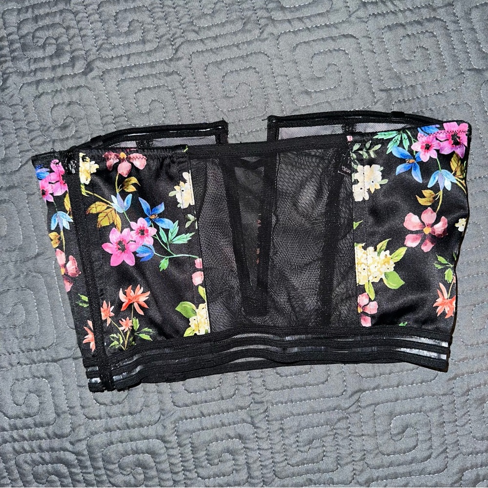 Victoria secret floral bustier - Picture 2 of 3